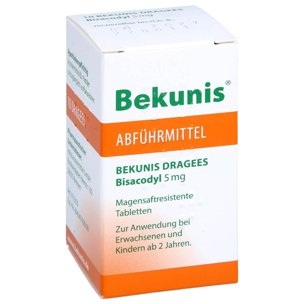 Bekunis Dragees Bisacodyl 5 mg