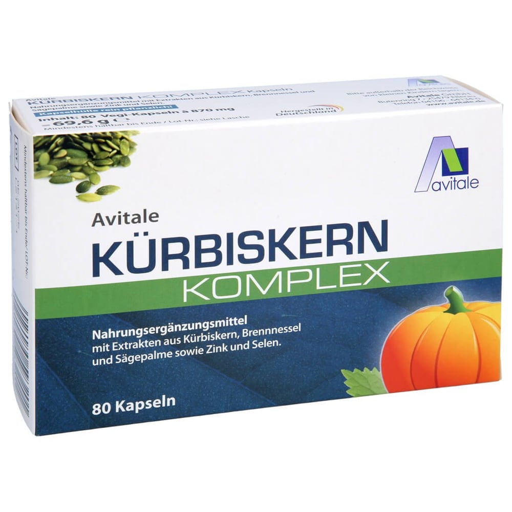 Kürbiskern Komplex Kapseln