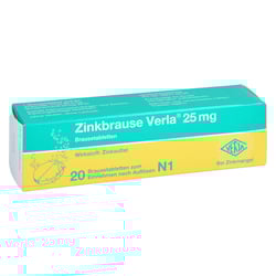 Zinkbrause Verla 25 mg