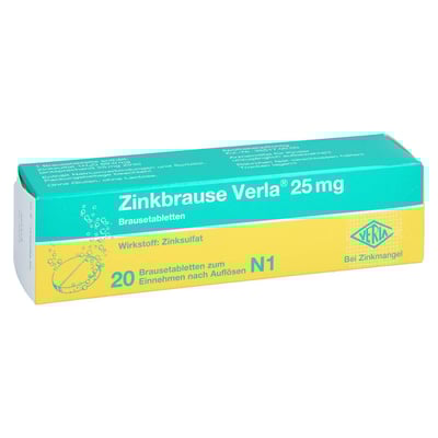 Zinkbrause Verla 25 mg