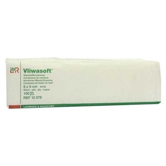 Vliwasoft Vlieskompressen unsteril 5x5cm
