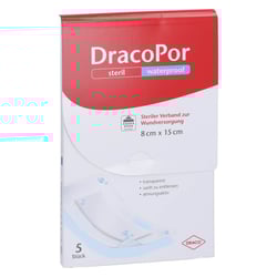 Dracopor Waterproof Wundverband steril 15cmx8cm