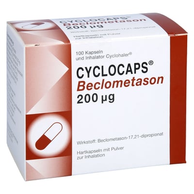 Cyclocaps Beclometason 200 µg