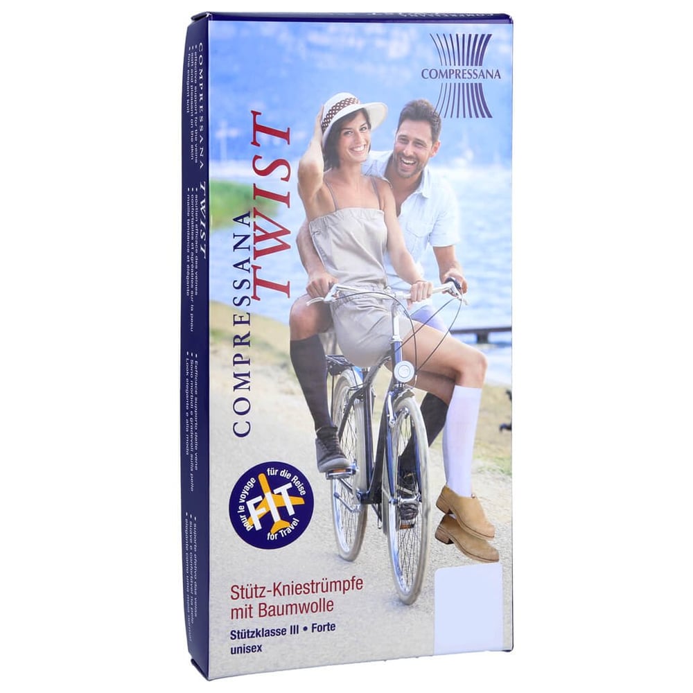 Compressana Twist St.Kniestr.42-44 Gr.4 schwarz