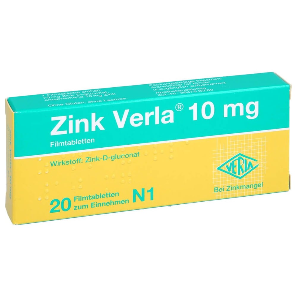 Zink Verla 10 mg