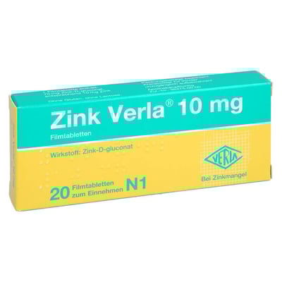 Zink Verla 10 mg