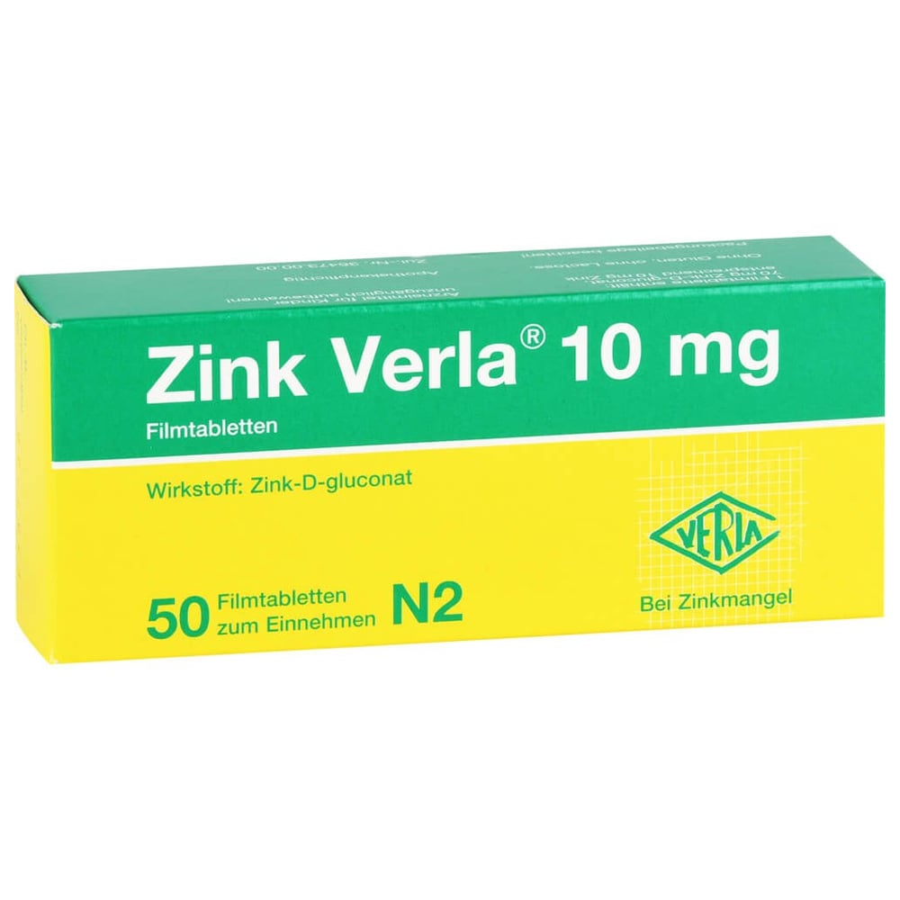 Zink Verla 10 mg
