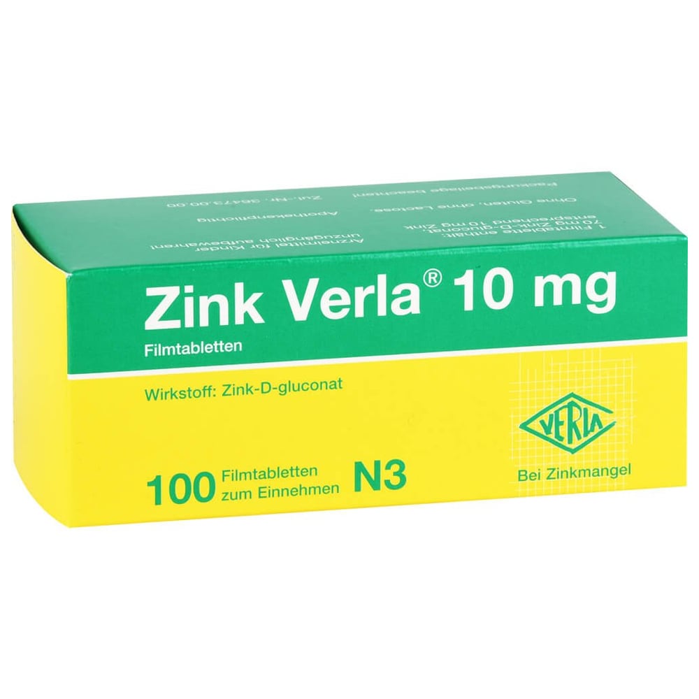 Zink Verla 10 mg
