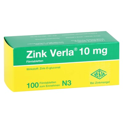 Zink Verla 10 mg
