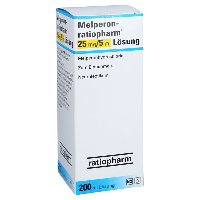 Melperon-ratiopharm 25mg/5ml Lösung