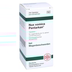 Nux Vomica Pentarkan Tabletten