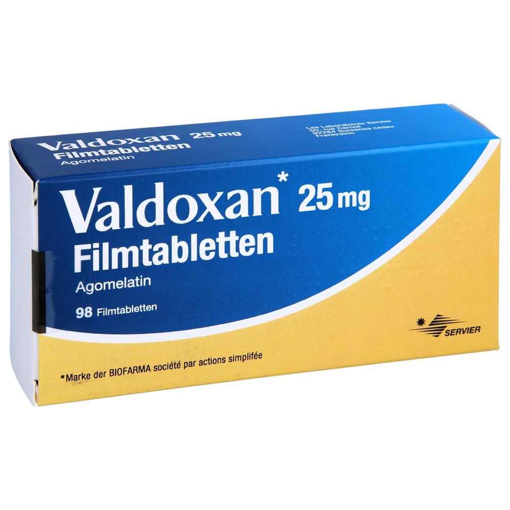 Valdoxan 25mg Filmtabletten
