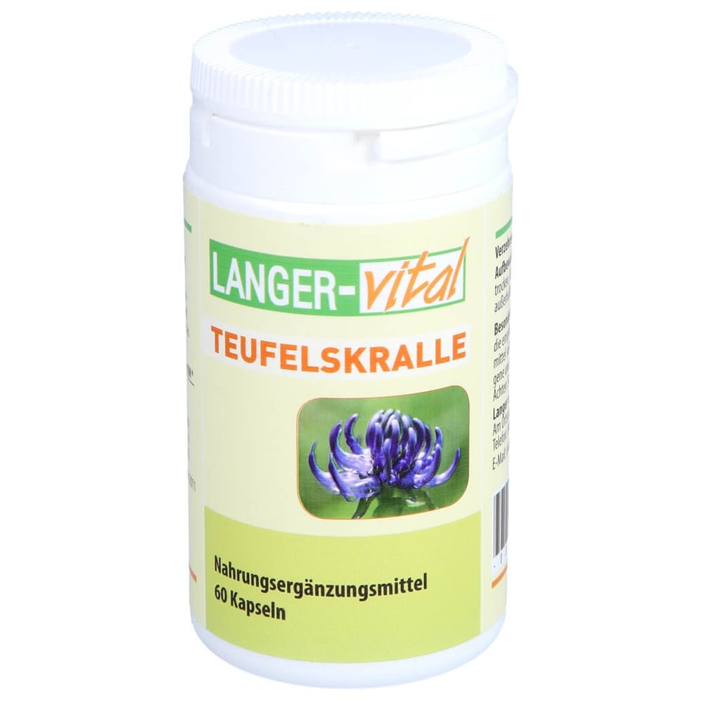 Teufelskralle 250mg + Vitamin C + Zink + Selen