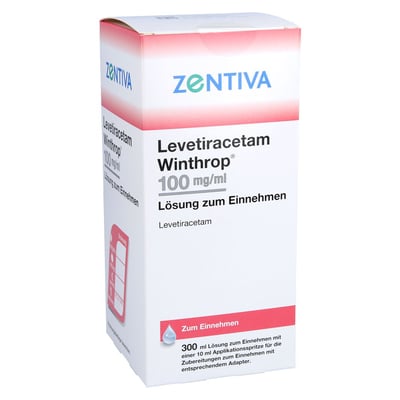 Levetiracetam Winthrop 100 mg/ml 10 ml Dosierspritze