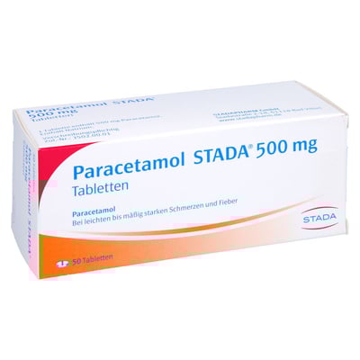 Paracetamol STADA 500 mg (verschreibungspflichtig)
