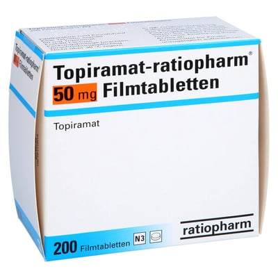 Topiramat-ratiopharm 50 mg