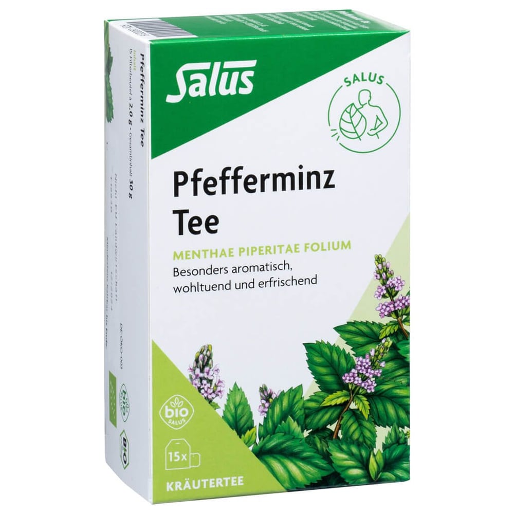 Pfefferminz Tee Menthae piperitae folium bio Salus