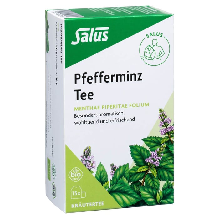 Pfefferminz Tee Menthae piperitae folium bio Salus