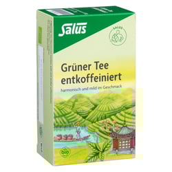 Grüner Tee entkoffeiniert bio Salus