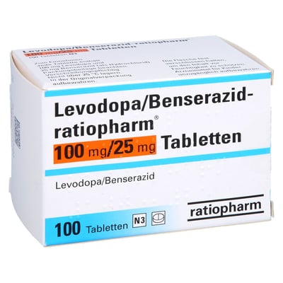 Levodopa/Benserazid-ratiopharm 100 mg/25 mg
