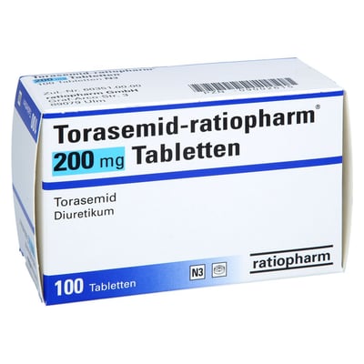 Torasemid-ratiopharm 200 mg