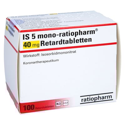 Is 5 mono-ratiopharm 40mg