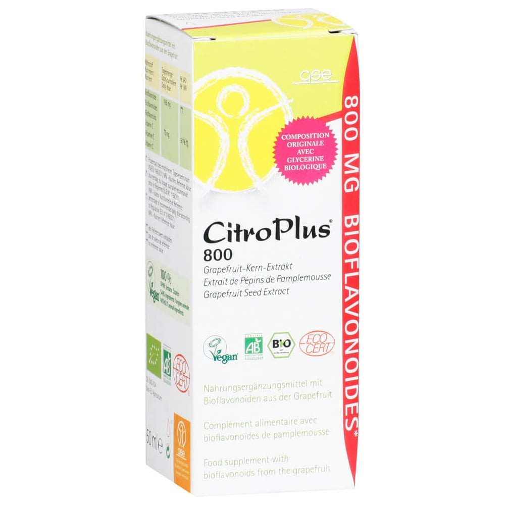Gse CitroPlus 800 Bio Grapefruit Kern Extr.Liquid.