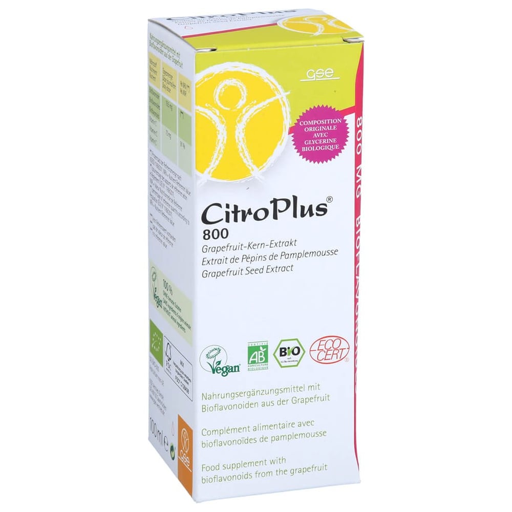 Citroplus 800 Bio Grapefruit Kern Extrakt Liquidum