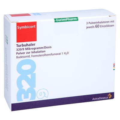 Symbicort Turbohaler 320/9 Mikrogramm/Dosis