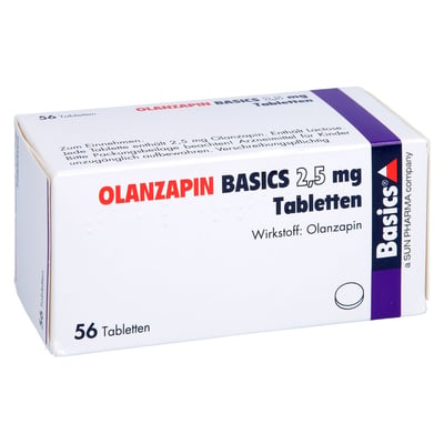 Olanzapin Basics 2,5 mg Produktbild 1