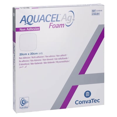 Aquacel Ag Foam Nadh 20x20