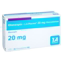 Olanzapin - 1 A Pharma 20mg Filmtabletten