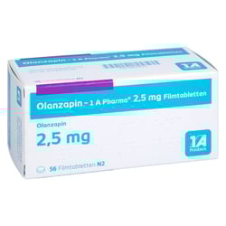 Olanzapin - 1 A Pharma 2.5mg Filmtabletten