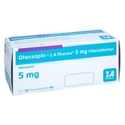 Olanzapin - 1 A Pharma 5mg Filmtabletten