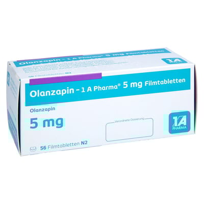 Olanzapin - 1 A Pharma 5mg Filmtabletten