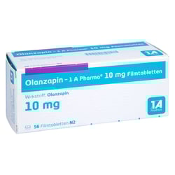 Olanzapin - 1 A Pharma 10mg Filmtabletten