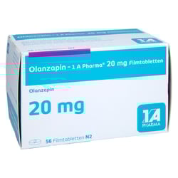 Olanzapin - 1 A Pharma 20mg Filmtabletten