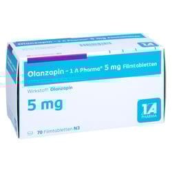 Olanzapin - 1 A Pharma 5mg Filmtabletten
