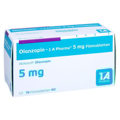 Olanzapin - 1 A Pharma 5mg Filmtabletten