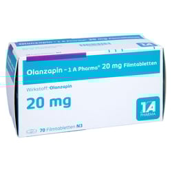 Olanzapin - 1 A Pharma 20mg Filmtabletten