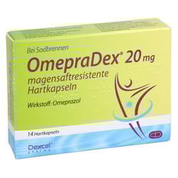OmepraDex 20 mg magensaftresistente Hartkapseln