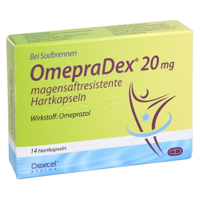 OmepraDex 20 mg magensaftresistente Hartkapseln