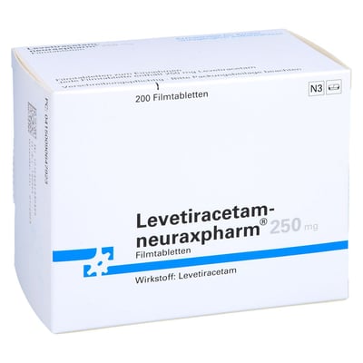 Levetiracetam-neuraxpharm 250 mg