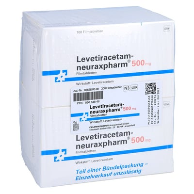 Levetiracetam-neuraxpharm 500 mg