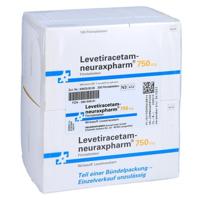 Levetiracetam-neuraxpharm 750 mg