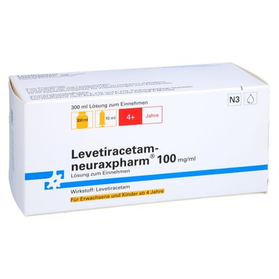 Levetiracetam-neuraxpharm 100 mg/ml 10 ml Dosierspritze