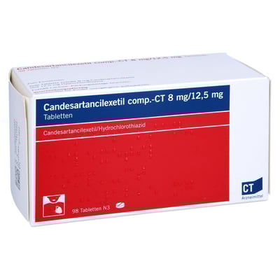 Candesartancilexetil comp.-CT 8 mg/12,5 mg