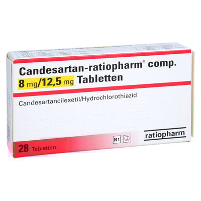 Candesartan-ratiopharm comp. 8 mg/12,5 mg
