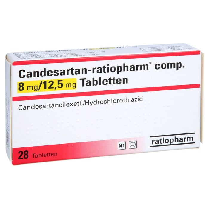 Candesartan-ratiopharm comp. 8mg/12,5mg