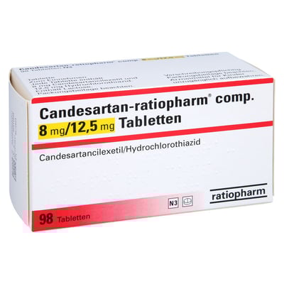 Candesartan-ratiopharm comp. 8 mg/12,5 mg
